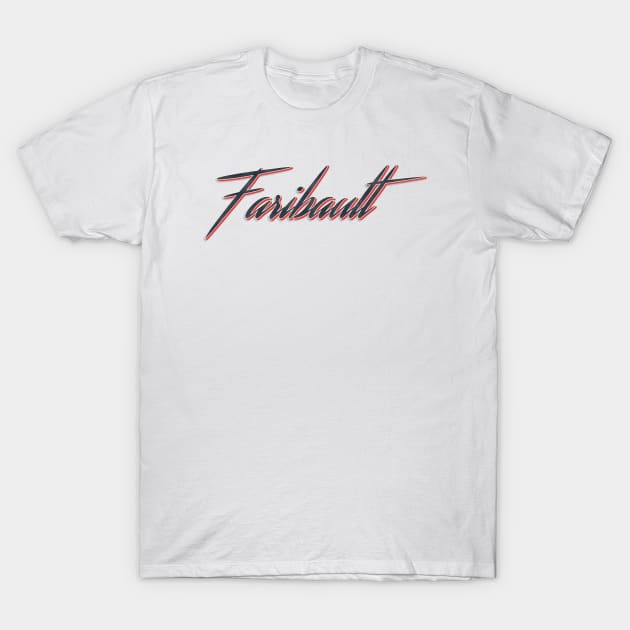 Faribault City T-Shirt by PowelCastStudio